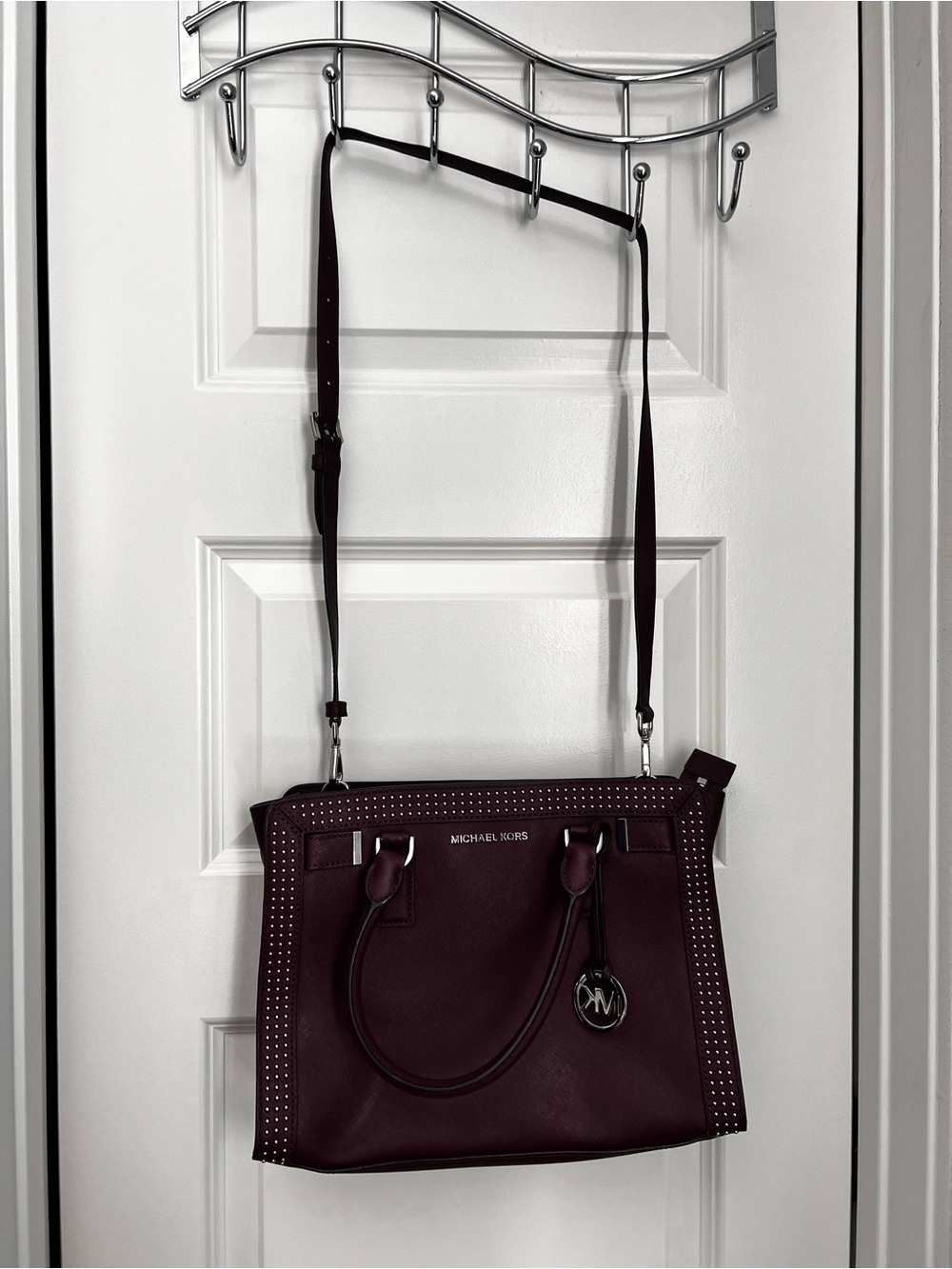 Michael Kors Dillion studded crossbody bag